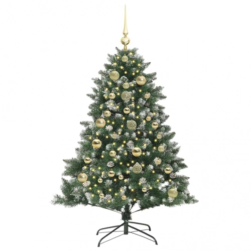 Mākslīgā Ziemassvētku Eglīte Su 150 Led Zaļa 105 X 105 X 150 Cm Vidaxl