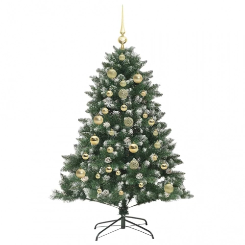 Mākslīgā Ziemassvētku Eglīte Su 150 Led Zaļa 105 X 105 X 150 Cm Vidaxl