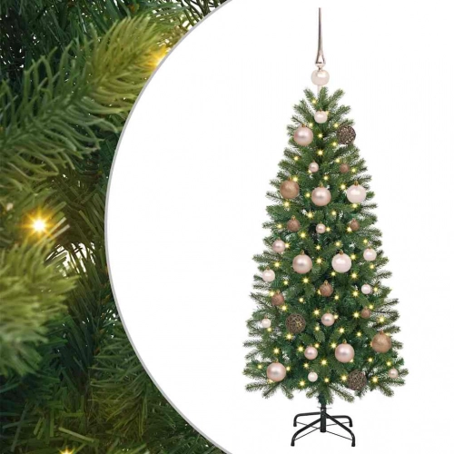 Mākslīgā Ziemassvētku Eglīte Su 150 Led Zaļa 120 Cm Pe Un Pvc Vidaxl