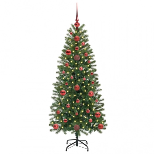 Mākslīgā Ziemassvētku Eglīte Su 150 Led Zaļa 120 Cm Pe Un Pvc Vidaxl