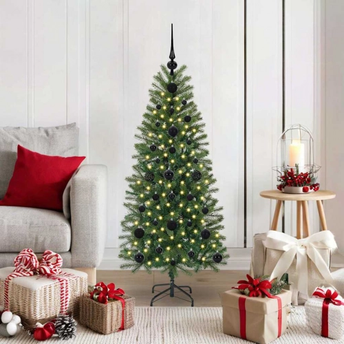 Mākslīgā Ziemassvētku Eglīte Su 150 Led Zaļa 120 Cm Pe Un Pvc Vidaxl
