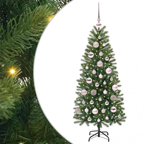 Mākslīgā Ziemassvētku Eglīte Su 150 Led Zaļa 120 Cm Pe Un Pvc Vidaxl