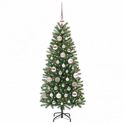 Mākslīgā Ziemassvētku Eglīte Su 150 Led Zaļa 120 Cm Pe Un Pvc Vidaxl