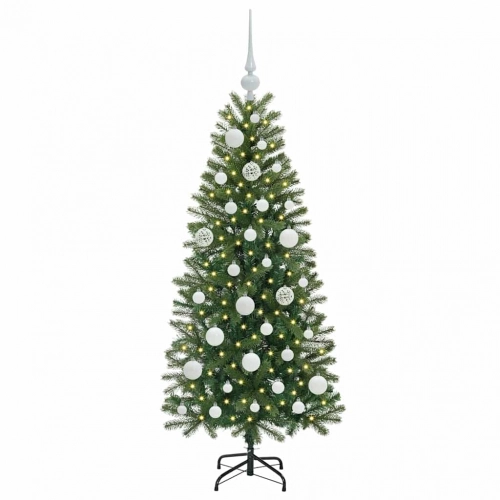 Mākslīgā Ziemassvētku Eglīte Su 150 Led Zaļa 120 Cm Pe Un Pvc Vidaxl