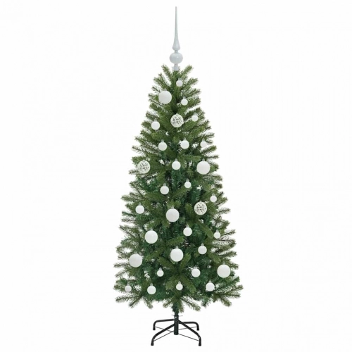 Mākslīgā Ziemassvētku Eglīte Su 150 Led Zaļa 120 Cm Pe Un Pvc Vidaxl
