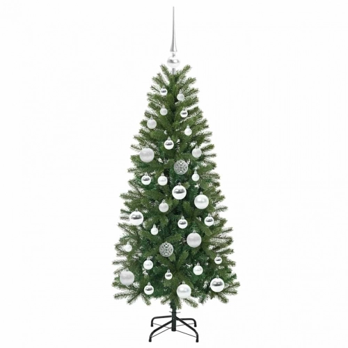 Mākslīgā Ziemassvētku Eglīte Su 150 Led Zaļa 120 Cm Pe Un Pvc Vidaxl