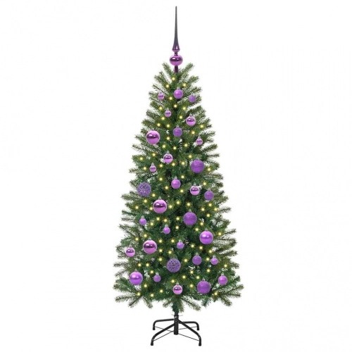 Mākslīgā Ziemassvētku Eglīte Su 150 Led Zaļa 120 Cm Pe Un Pvc Vidaxl