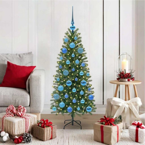 Mākslīgā Ziemassvētku Eglīte Su 150 Led Zaļa 120 Cm Pe Un Pvc Vidaxl