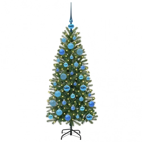 Mākslīgā Ziemassvētku Eglīte Su 150 Led Zaļa 120 Cm Pe Un Pvc Vidaxl