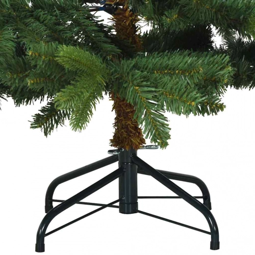 Mākslīgā Ziemassvētku Eglīte Su 150 Led Zaļa 120 Cm Pe Un Pvc Vidaxl