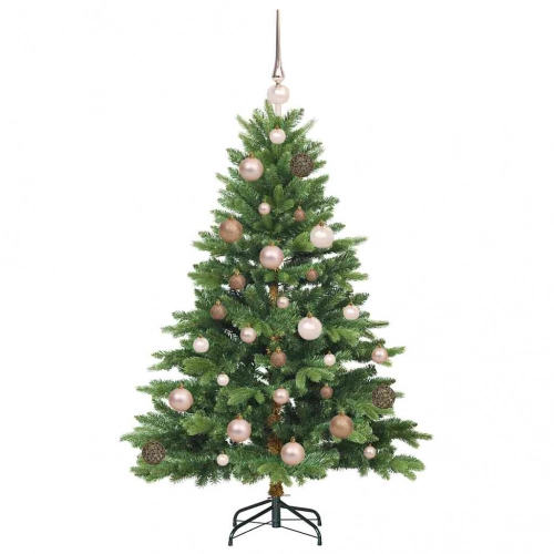Mākslīgā Ziemassvētku Eglīte Su 150 Led Zaļa 120 Cm Pe Un Pvc Vidaxl