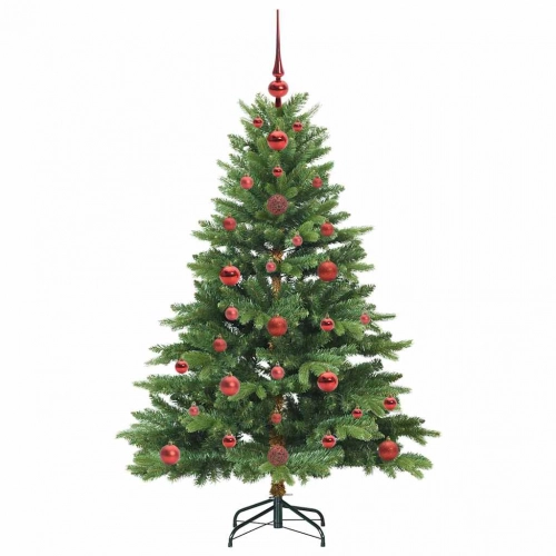 Mākslīgā Ziemassvētku Eglīte Su 150 Led Zaļa 120 Cm Pe Un Pvc Vidaxl