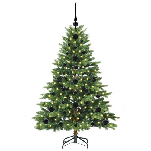 Mākslīgā Ziemassvētku Eglīte Su 150 Led Zaļa 120 Cm Pe Un Pvc Vidaxl