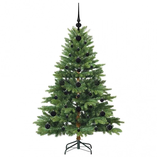 Mākslīgā Ziemassvētku Eglīte Su 150 Led Zaļa 120 Cm Pe Un Pvc Vidaxl