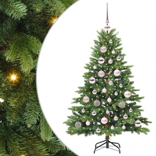 Mākslīgā Ziemassvētku Eglīte Su 150 Led Zaļa 120 Cm Pe Un Pvc Vidaxl