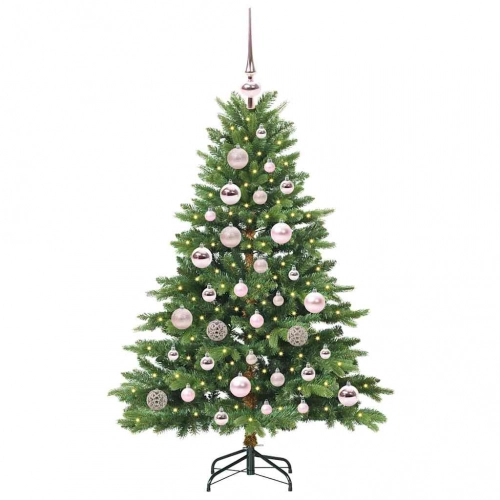 Mākslīgā Ziemassvētku Eglīte Su 150 Led Zaļa 120 Cm Pe Un Pvc Vidaxl