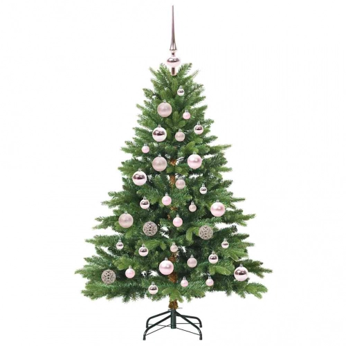 Mākslīgā Ziemassvētku Eglīte Su 150 Led Zaļa 120 Cm Pe Un Pvc Vidaxl