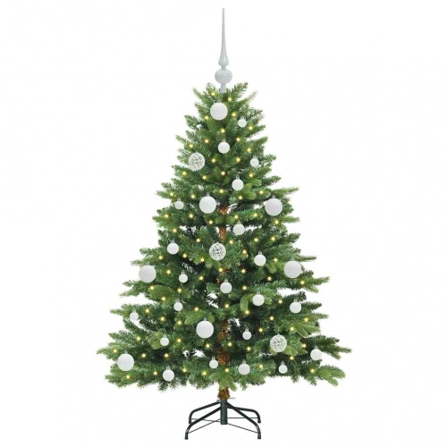 Mākslīgā Ziemassvētku Eglīte Su 150 Led Zaļa 120 Cm Pe Un Pvc Vidaxl