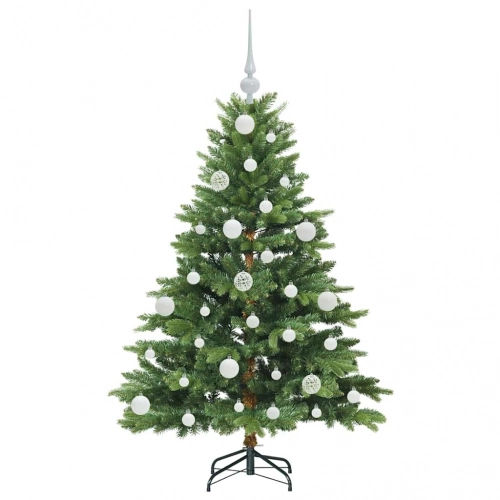Mākslīgā Ziemassvētku Eglīte Su 150 Led Zaļa 120 Cm Pe Un Pvc Vidaxl