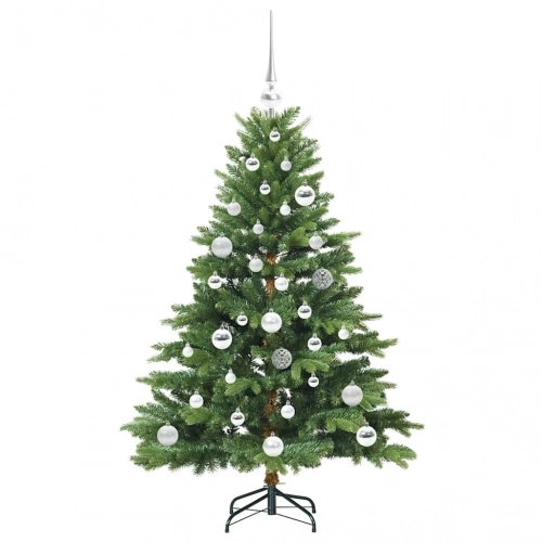 Mākslīgā Ziemassvētku Eglīte Su 150 Led Zaļa 120 Cm Pe Un Pvc Vidaxl