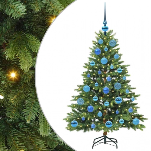 Mākslīgā Ziemassvētku Eglīte Su 150 Led Zaļa 120 Cm Pe Un Pvc Vidaxl