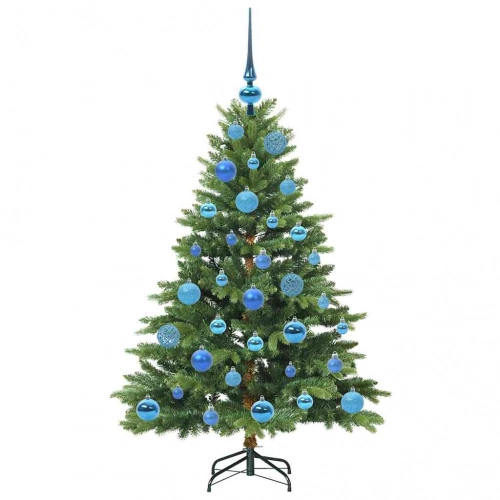 Mākslīgā Ziemassvētku Eglīte Su 150 Led Zaļa 120 Cm Pe Un Pvc Vidaxl
