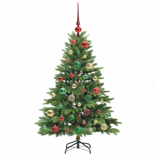 Mākslīgā Ziemassvētku Eglīte Su 150 Led Zaļa 120 Cm Pe Un Pvc Vidaxl