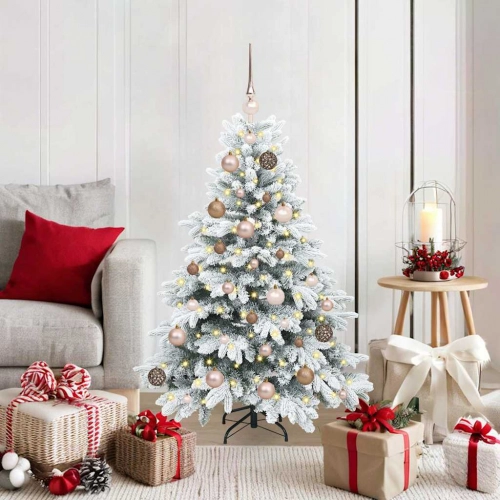 Mākslīgā Ziemassvētku Eglīte Su 150 Led Zaļa 120 Cm Pe Un Pvc Vidaxl