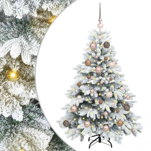 Mākslīgā Ziemassvētku Eglīte Su 150 Led Zaļa 120 Cm Pe Un Pvc Vidaxl