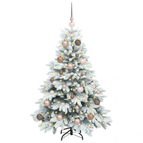 Mākslīgā Ziemassvētku Eglīte Su 150 Led Zaļa 120 Cm Pe Un Pvc Vidaxl