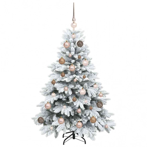 Mākslīgā Ziemassvētku Eglīte Su 150 Led Zaļa 120 Cm Pe Un Pvc Vidaxl