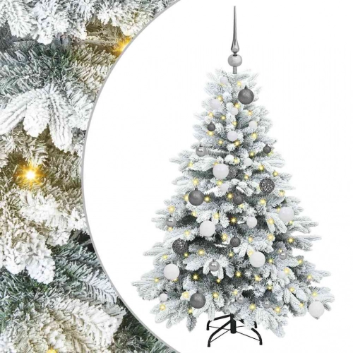 Mākslīgā Ziemassvētku Eglīte Su 150 Led Zaļa 120 Cm Pe Un Pvc Vidaxl