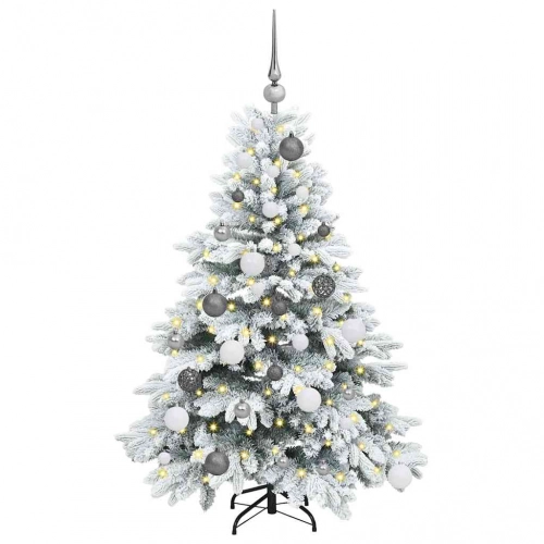 Mākslīgā Ziemassvētku Eglīte Su 150 Led Zaļa 120 Cm Pe Un Pvc Vidaxl