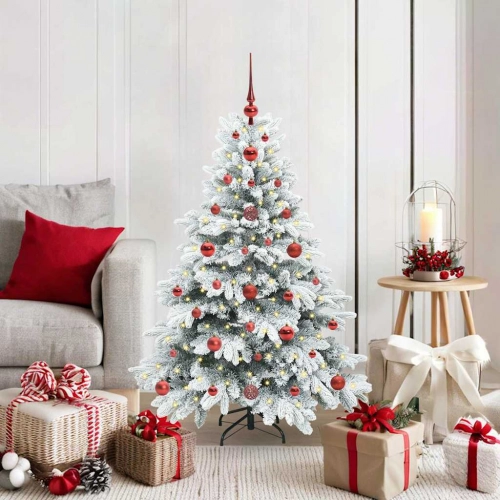 Mākslīgā Ziemassvētku Eglīte Su 150 Led Zaļa 120 Cm Pe Un Pvc Vidaxl