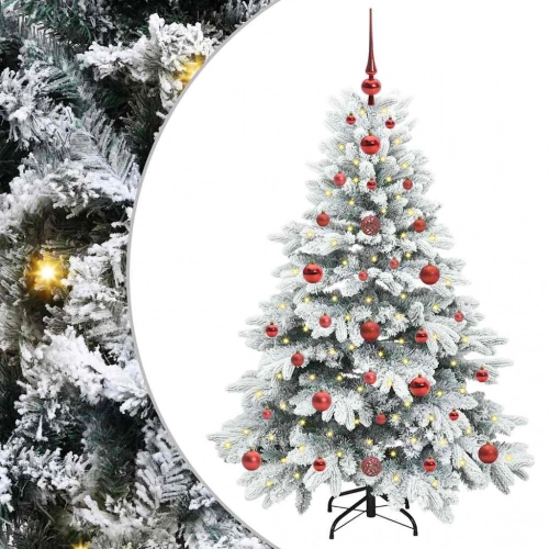 Mākslīgā Ziemassvētku Eglīte Su 150 Led Zaļa 120 Cm Pe Un Pvc Vidaxl
