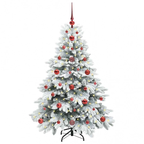 Mākslīgā Ziemassvētku Eglīte Su 150 Led Zaļa 120 Cm Pe Un Pvc Vidaxl