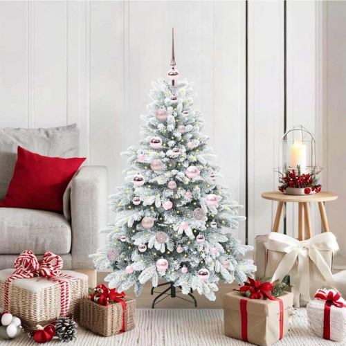 Mākslīgā Ziemassvētku Eglīte Su 150 Led Zaļa 120 Cm Pe Un Pvc Vidaxl