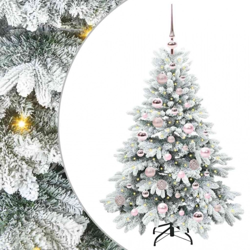 Mākslīgā Ziemassvētku Eglīte Su 150 Led Zaļa 120 Cm Pe Un Pvc Vidaxl
