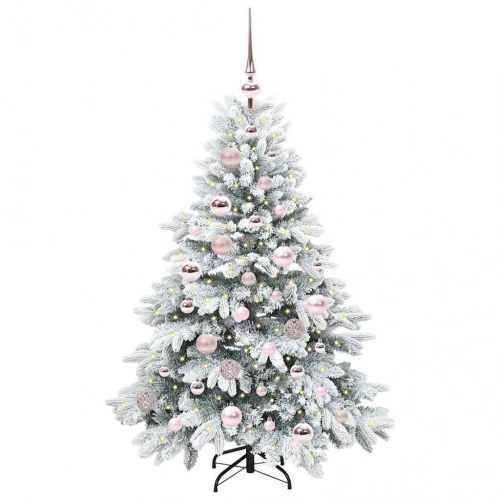 Mākslīgā Ziemassvētku Eglīte Su 150 Led Zaļa 120 Cm Pe Un Pvc Vidaxl