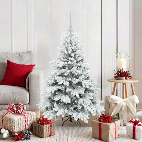 Mākslīgā Ziemassvētku Eglīte Su 150 Led Zaļa 120 Cm Pe Un Pvc Vidaxl