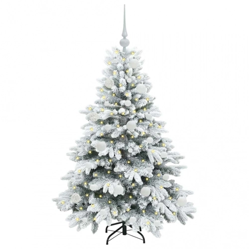 Mākslīgā Ziemassvētku Eglīte Su 150 Led Zaļa 120 Cm Pe Un Pvc Vidaxl