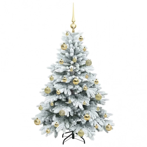 Mākslīgā Ziemassvētku Eglīte Su 150 Led Zaļa 120 Cm Pe Un Pvc Vidaxl