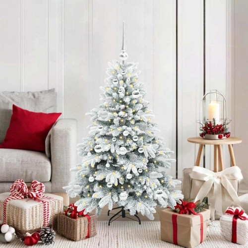 Mākslīgā Ziemassvētku Eglīte Su 150 Led Zaļa 120 Cm Pe Un Pvc Vidaxl