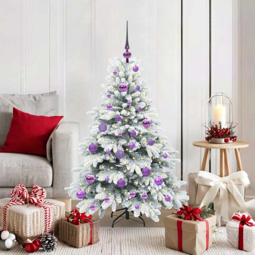 Mākslīgā Ziemassvētku Eglīte Su 150 Led Zaļa 120 Cm Pe Un Pvc Vidaxl