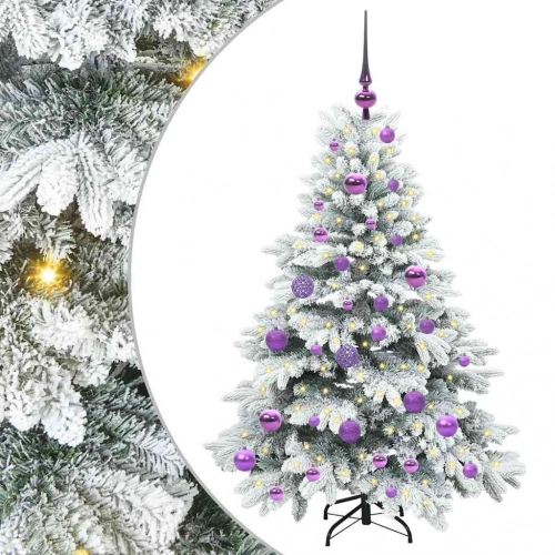 Mākslīgā Ziemassvētku Eglīte Su 150 Led Zaļa 120 Cm Pe Un Pvc Vidaxl