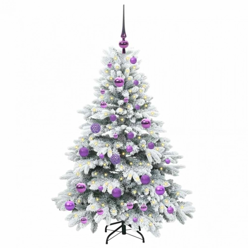 Mākslīgā Ziemassvētku Eglīte Su 150 Led Zaļa 120 Cm Pe Un Pvc Vidaxl
