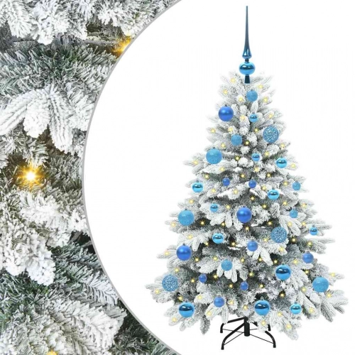 Mākslīgā Ziemassvētku Eglīte Su 150 Led Zaļa 120 Cm Pe Un Pvc Vidaxl