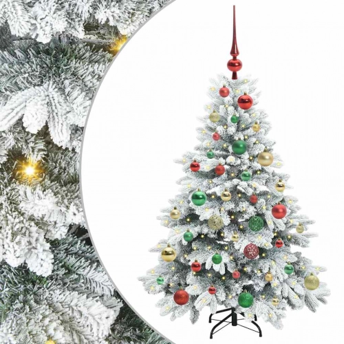 Mākslīgā Ziemassvētku Eglīte Su 150 Led Zaļa 120 Cm Pe Un Pvc Vidaxl