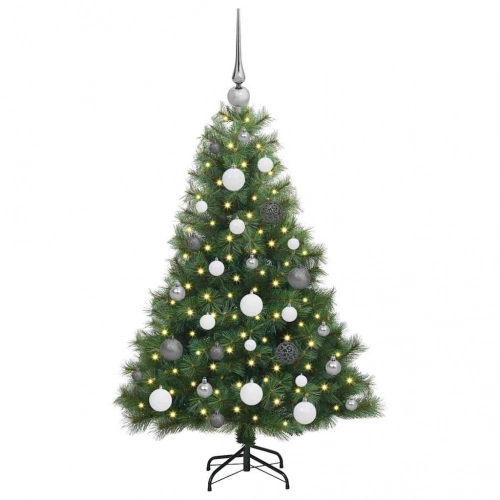 Mākslīgā Ziemassvētku Eglīte Su 150 Led Zaļa 120 Cm Pe Un Pvc Vidaxl