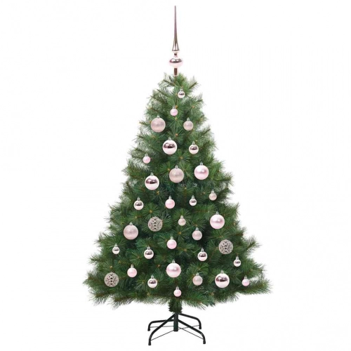 Mākslīgā Ziemassvētku Eglīte Su 150 Led Zaļa 120 Cm Pe Un Pvc Vidaxl